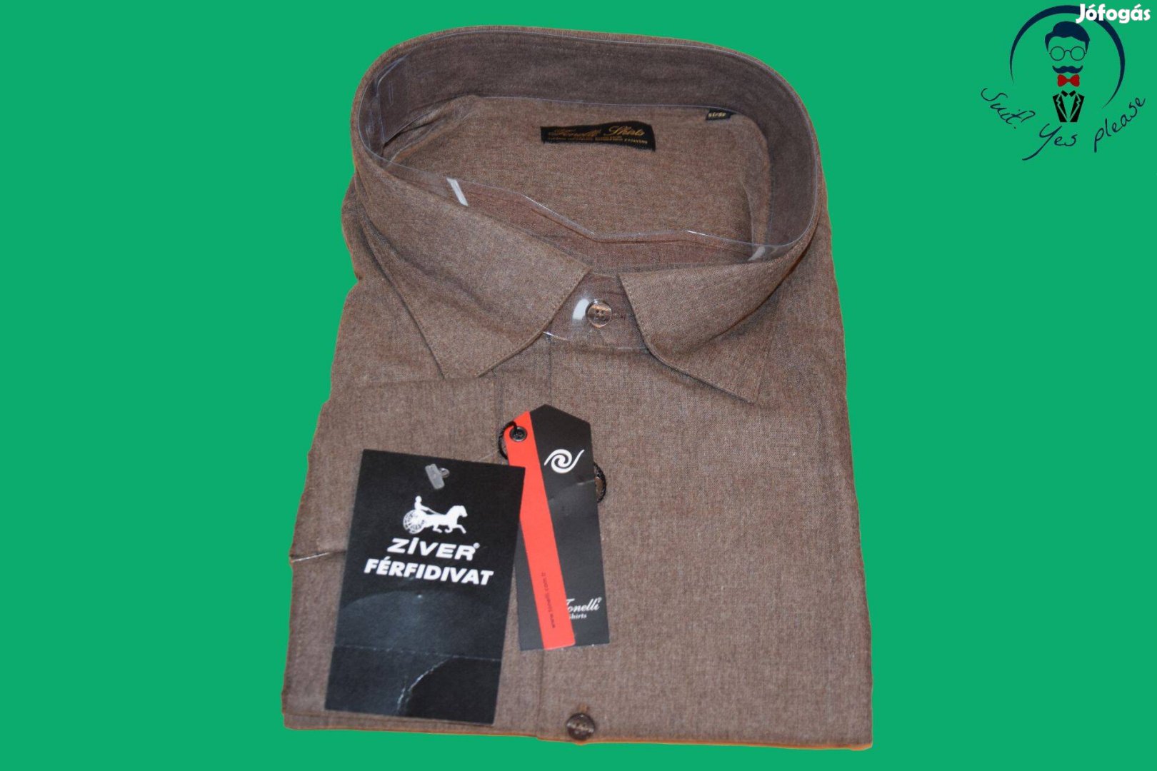 Tonelli Shirts új, férfi ing 2 méret52-5XL