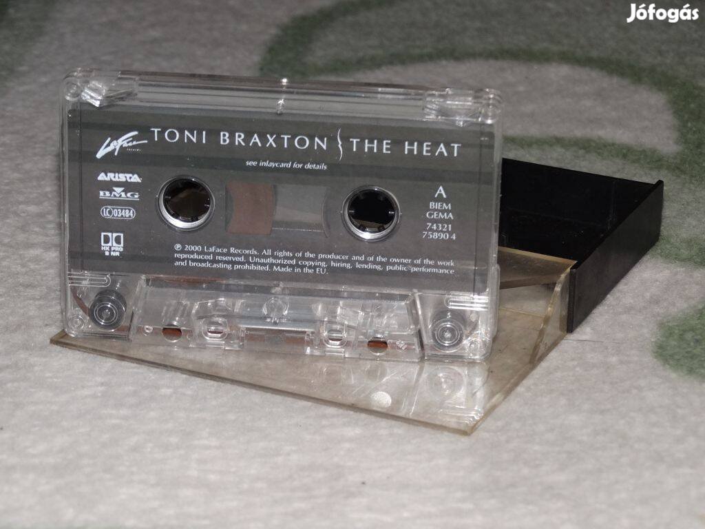 Toni Braxton - The Heat audio kazetta eredeti 2000