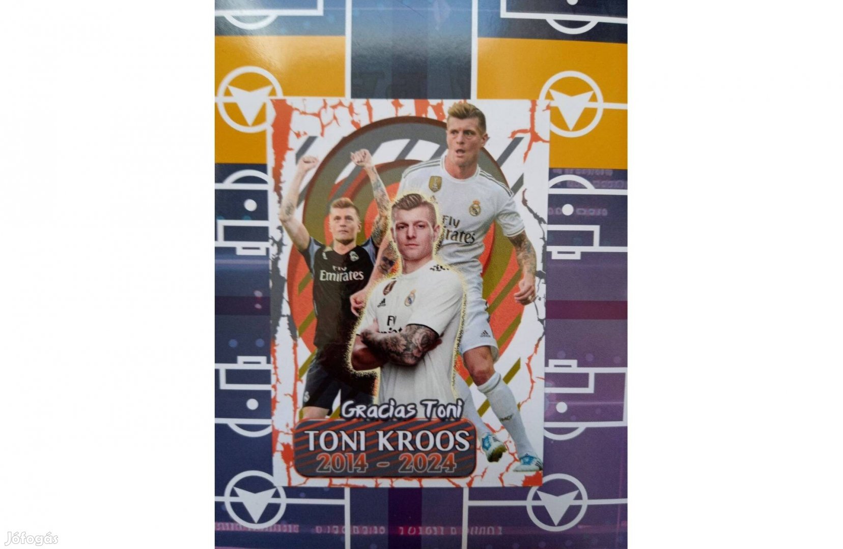Toni Kroos (Real Madrid) szurkolói focis kártya