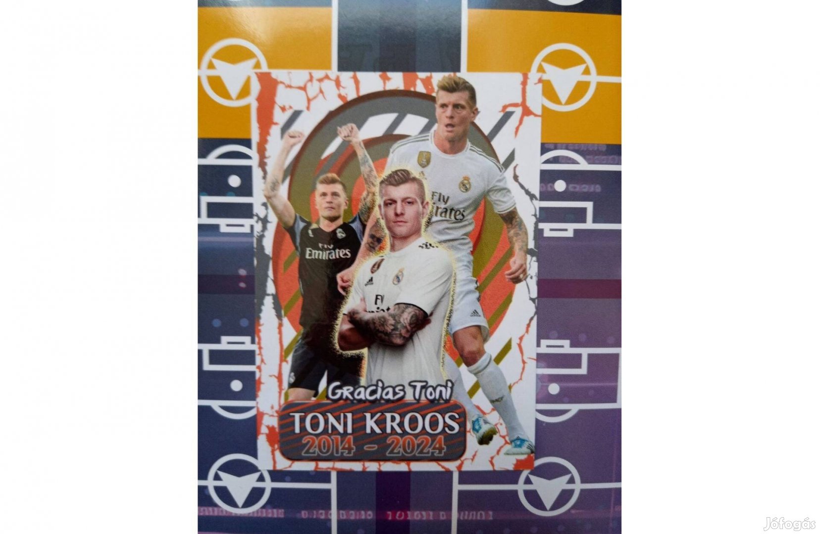 Toni Kroos (Real Madrid) szurkolói kártya