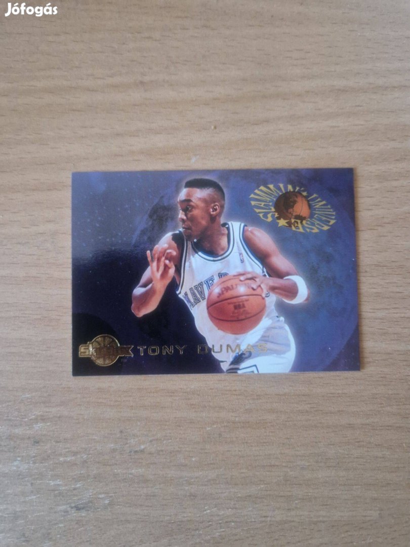 Tony Dumas Skybox 1994-95 Slammin Universe SU6 kosaras