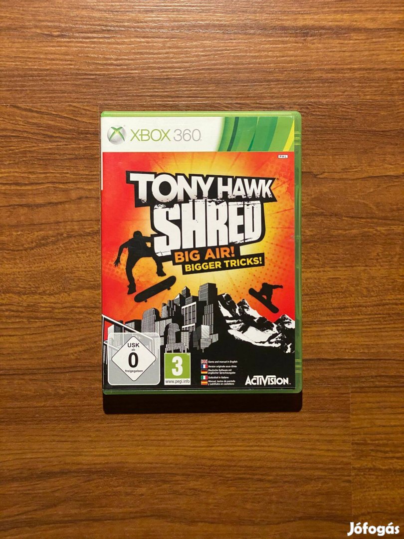 Tony Hawk Shred Xbox 360 játék