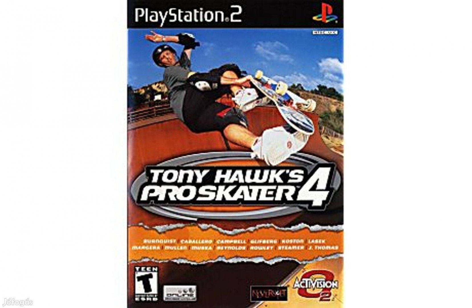 Tony Hawk's Pro Skater 4 -PS2 játék