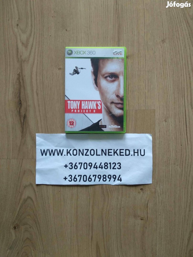 Tony Hawk's Project 8 Xbox 360 játék