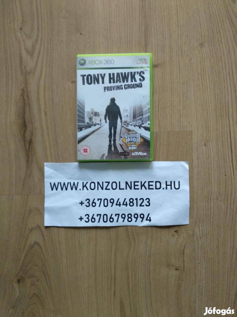 Tony Hawk's Proving Ground Xbox 360 játék