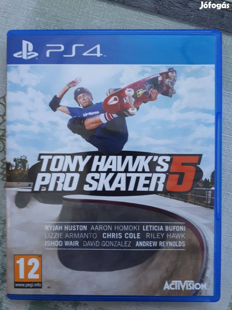 Tony Hawks Pro Skater 5 ps4-PS5 játék eladó-csere "