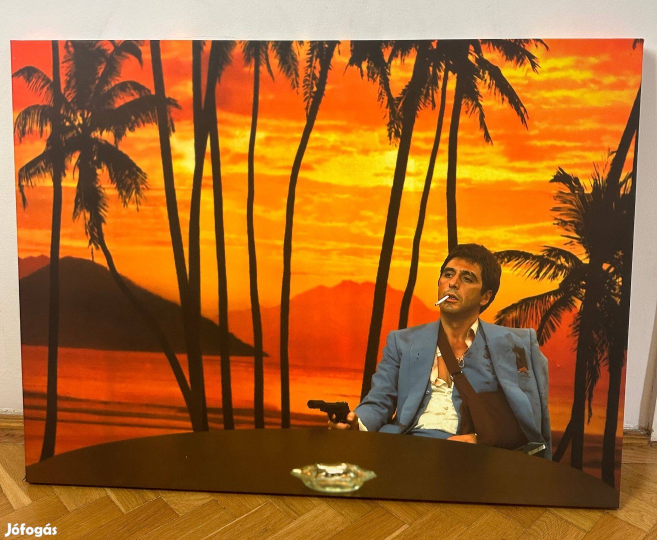 Tony Montana kép vászonkép Scarface 75x100 cm
