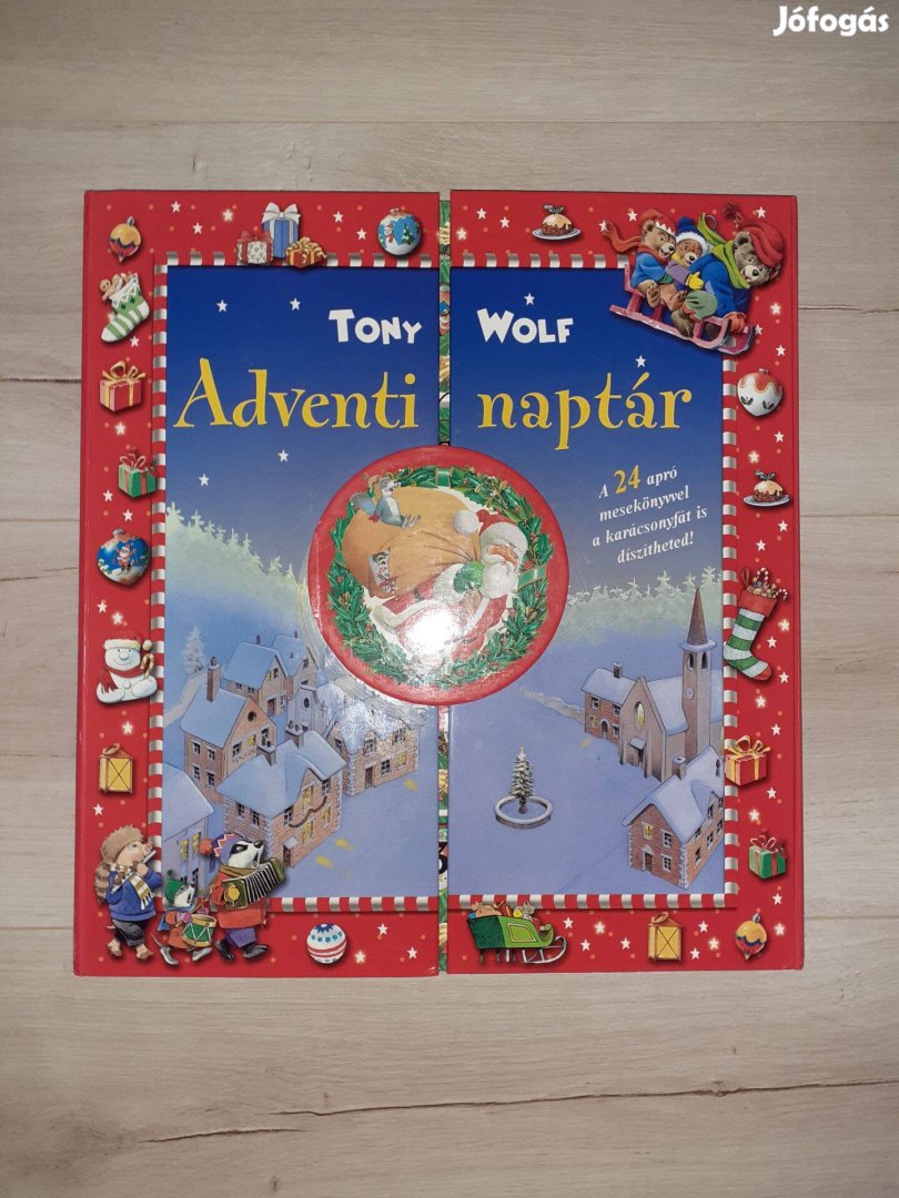 Tony Wolf adventi könyv