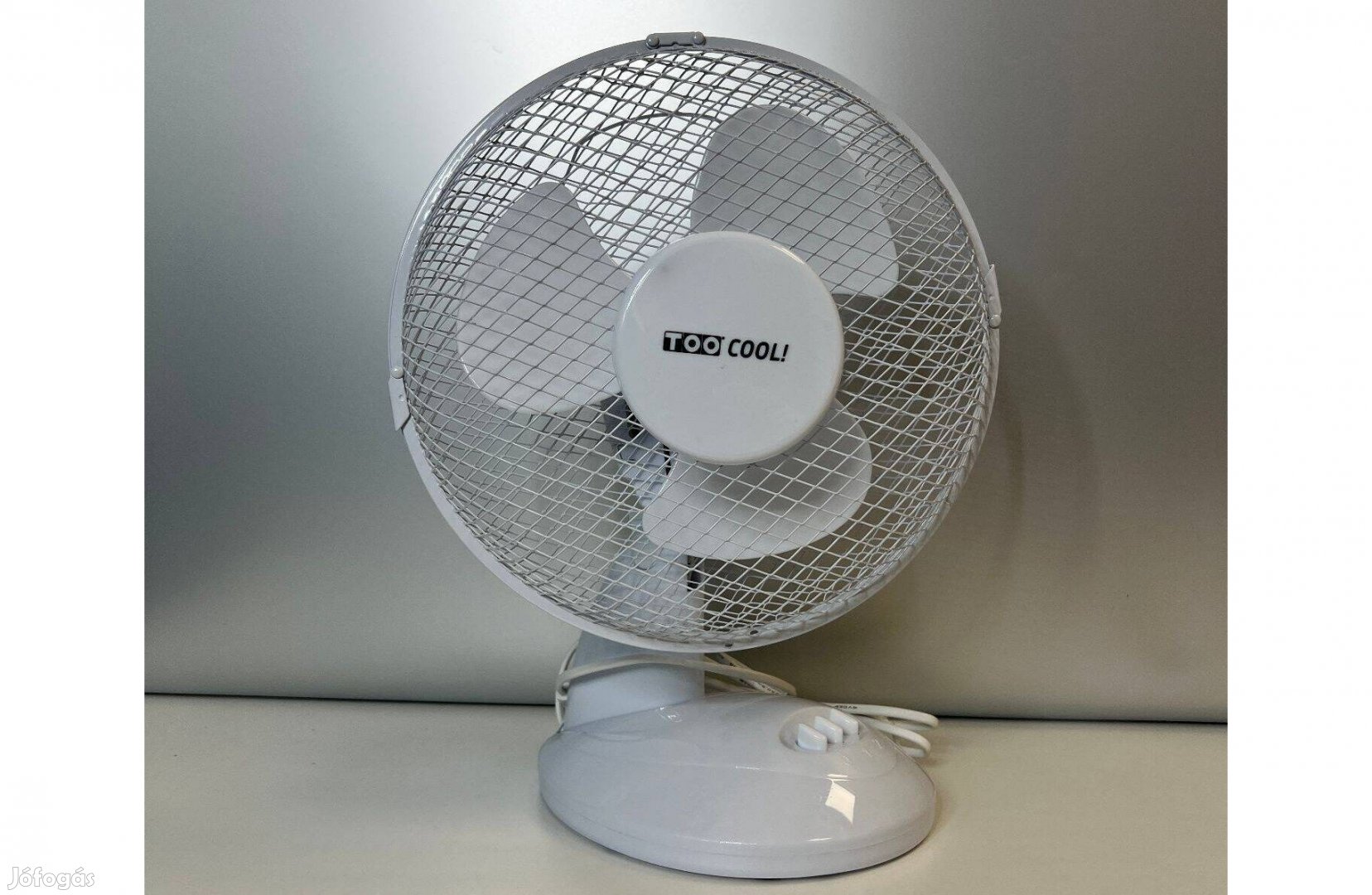 Too Cool 23-200-W asztali ventilátor, 23 cm, új | 1 év garancia