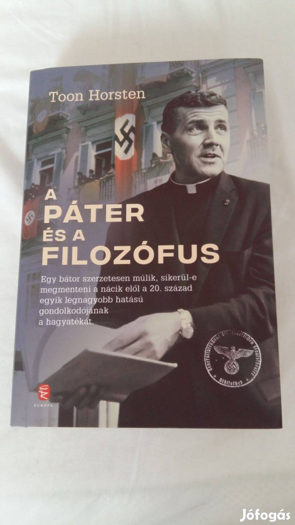 Toon Horsten A páter és a filozófus Új könyv!