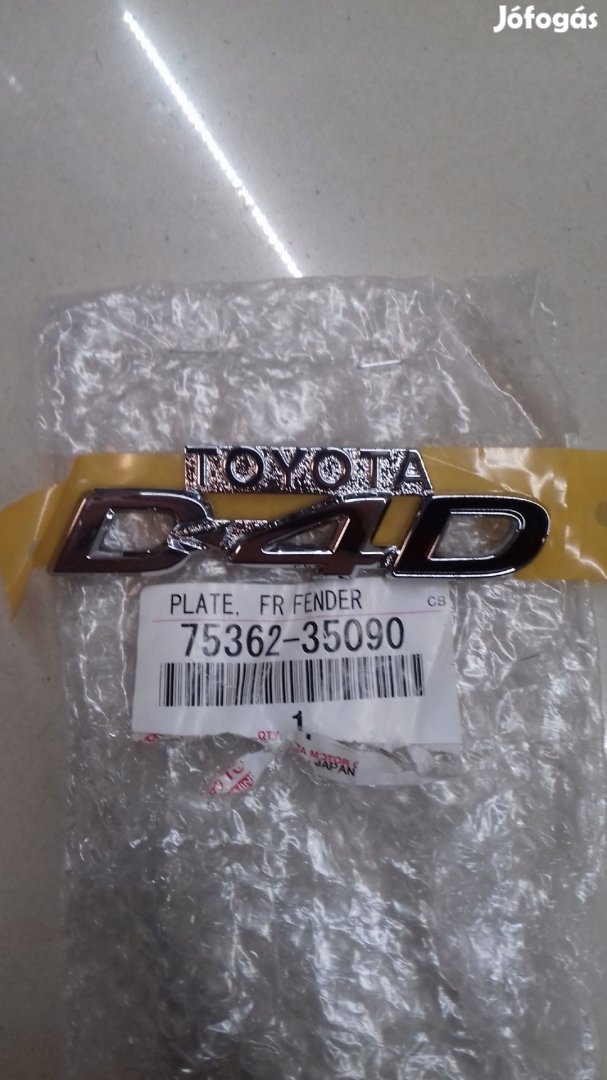Toöyota Hilux Embléma  D4D  75362-35090 eladó