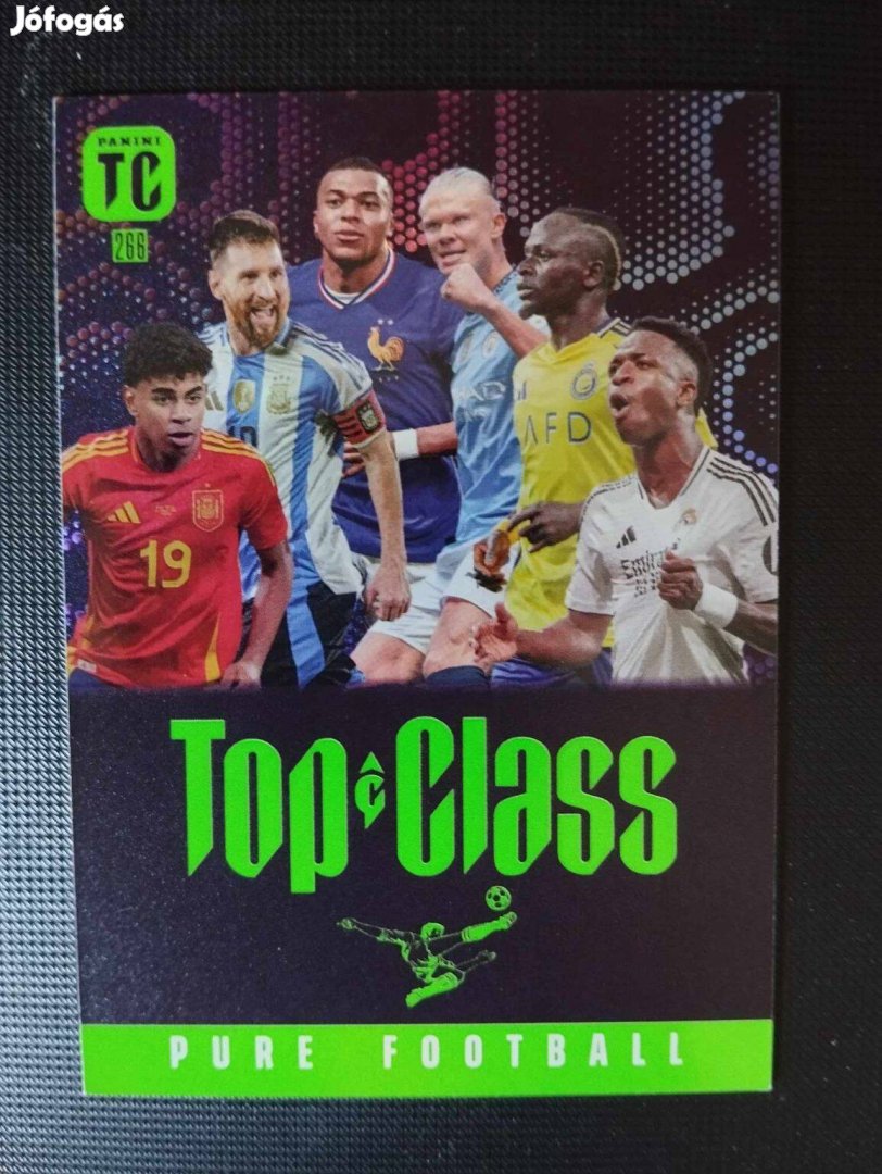 Top Class 2025 Unbeatable Yamal Messi Mbappé Haaland focis kártya