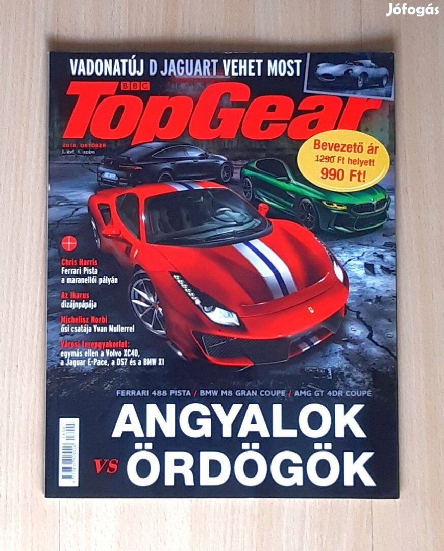 Top Gear magazin első száma 2018 október