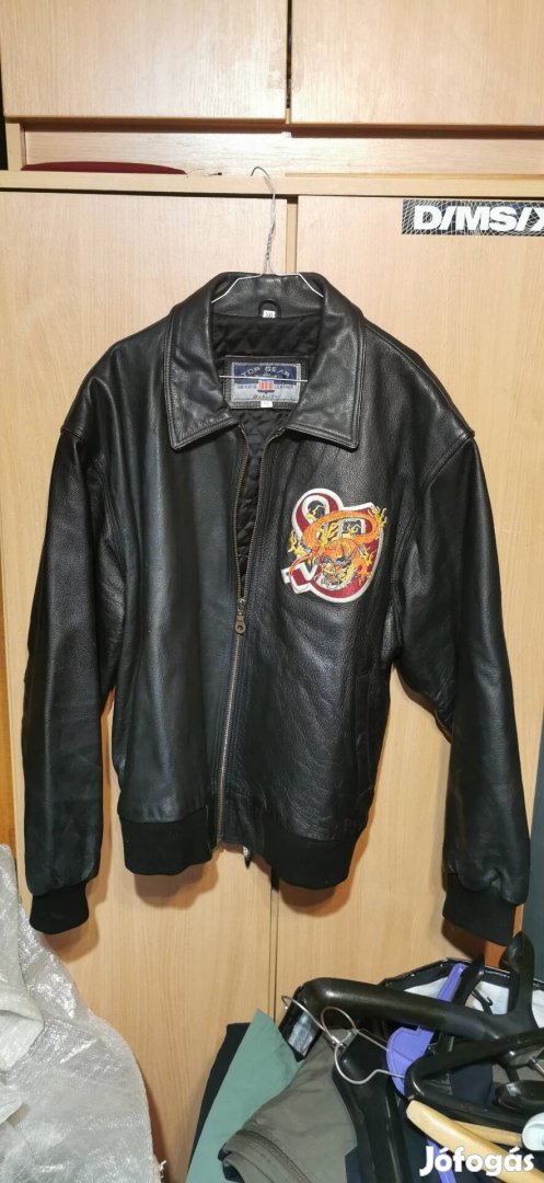 Top Gear pilóta bőr dzseki 2XL. 