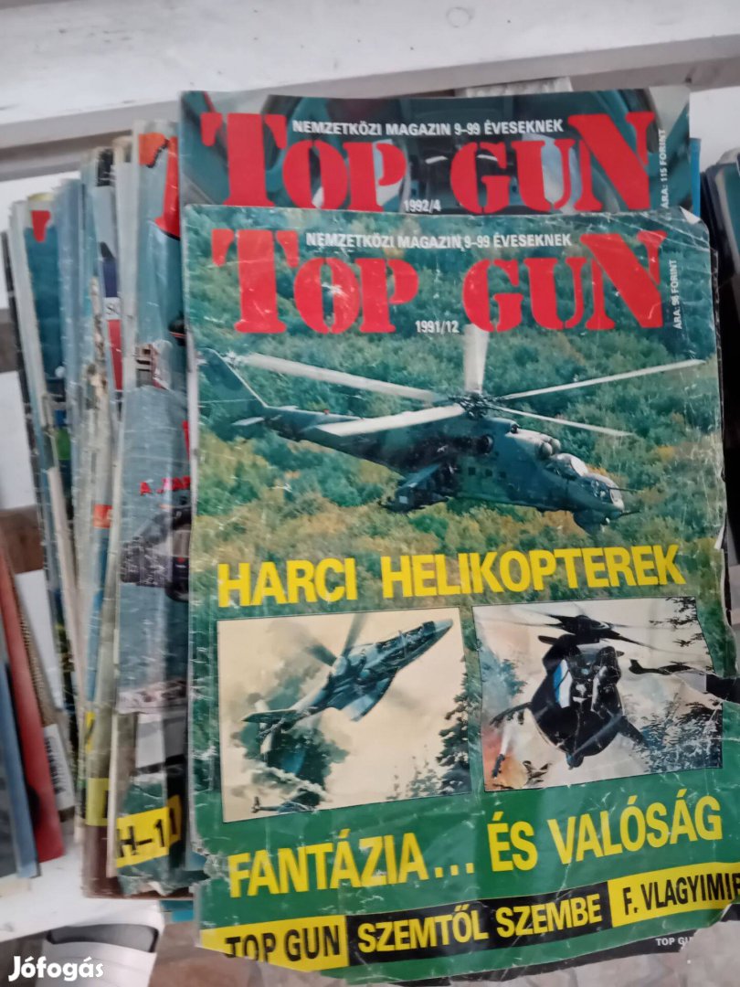 Top Gun magazinok eladók