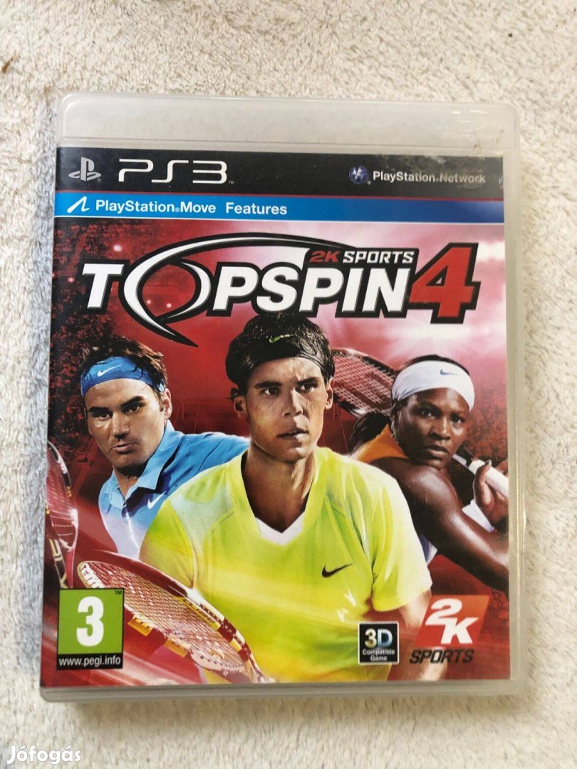 Top Spin 4 Ps3 Playstation 3 játék