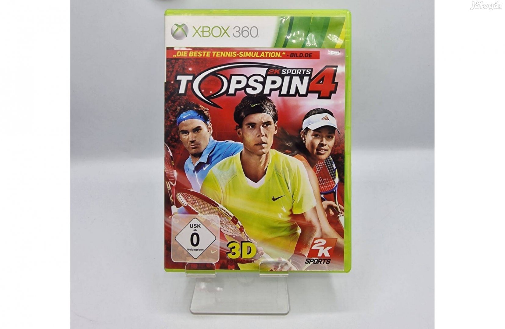 Top Spin 4 - Xbox 360 játék, használt, Akciós