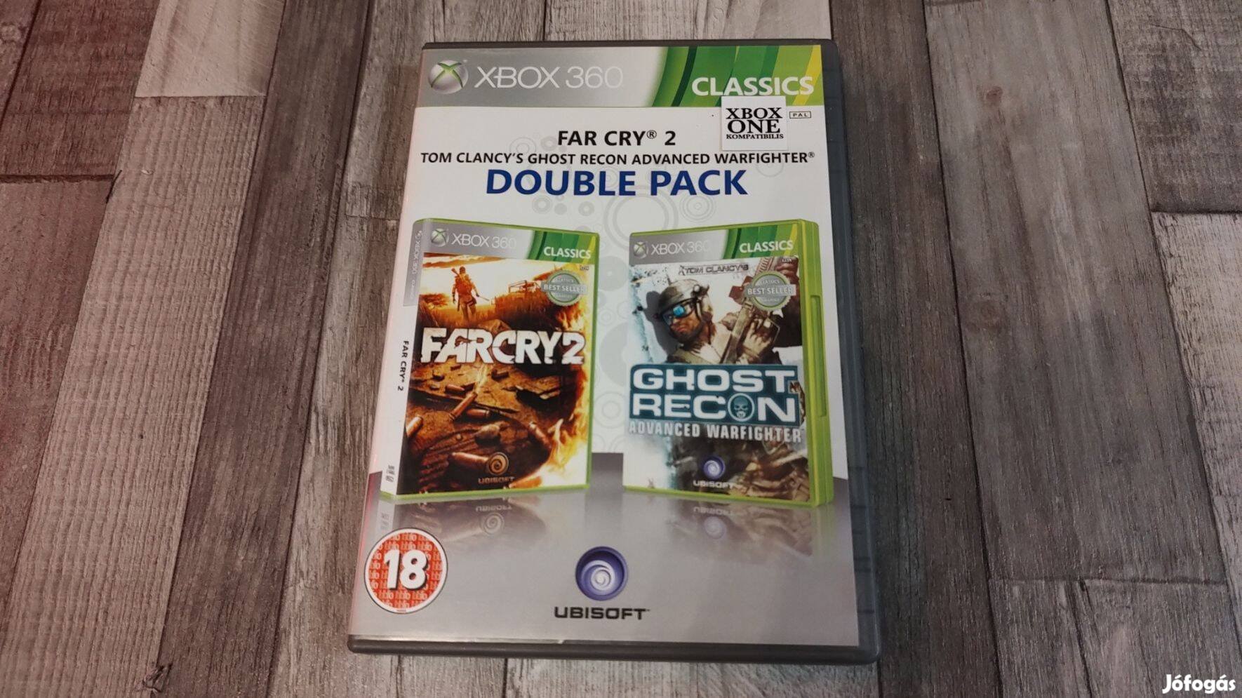 Top Xbox 360 : Far Cry 2 + Tom Clancy's Ghost Recon Advanced Warfighte