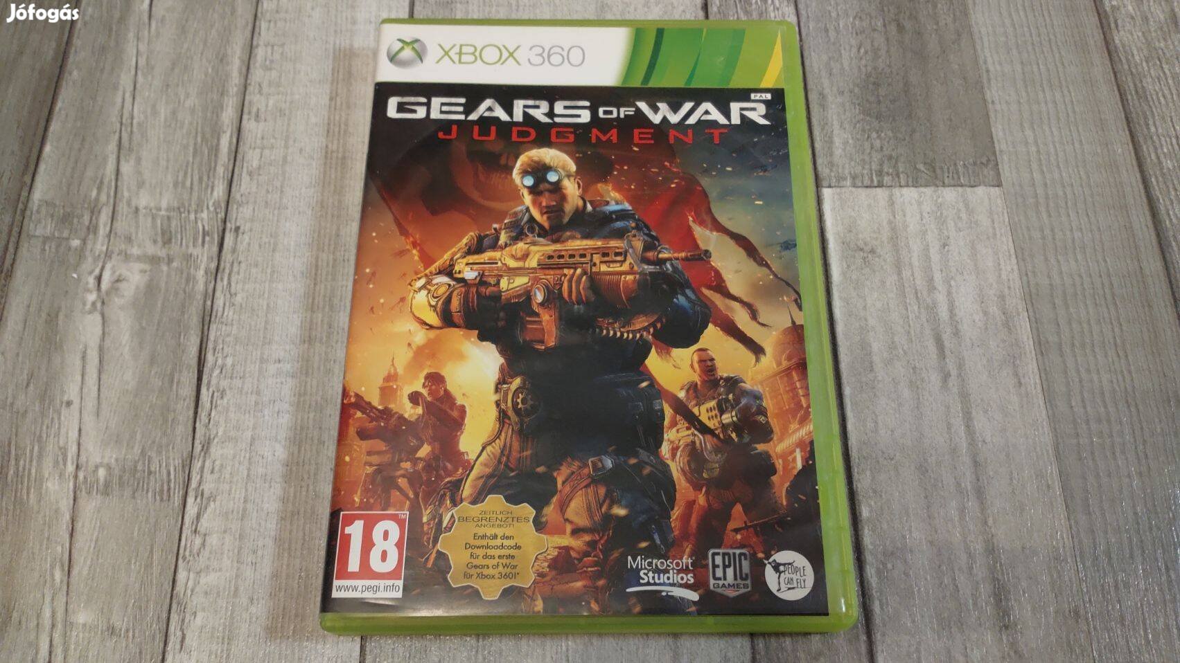 Top Xbox 360 : Gears Of War Judgment - Xbox One És Series X Kompatibil