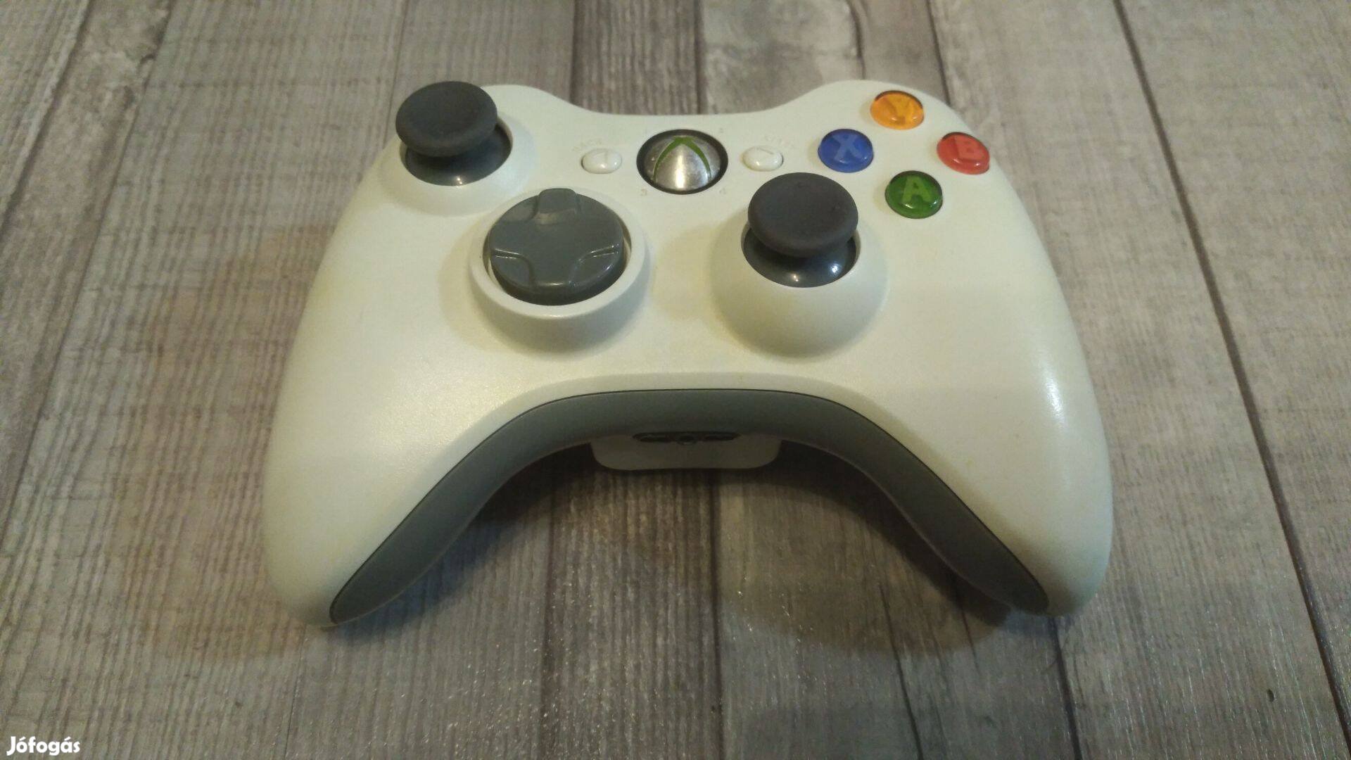 Top Xbox 360 : Gyári Vezeték Nélküli Kontroller Fehér