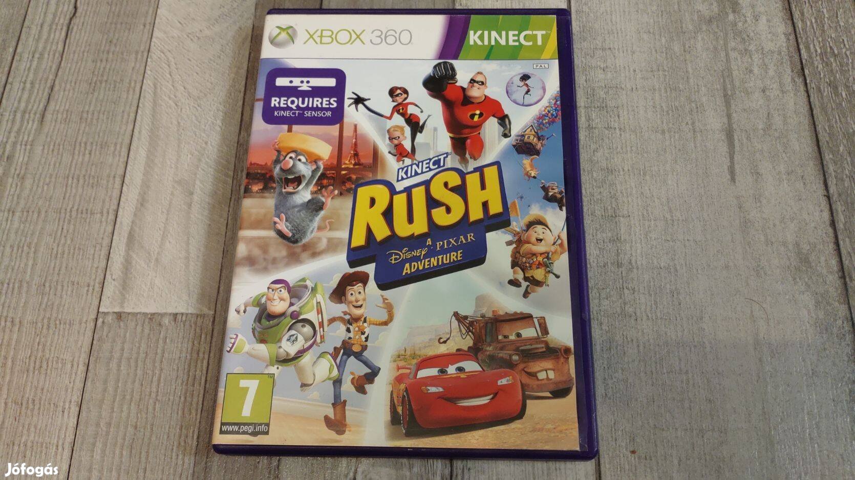 Top Xbox 360 : Kinect Rush A Disney Pixar Adventure - 5db Disney Játék