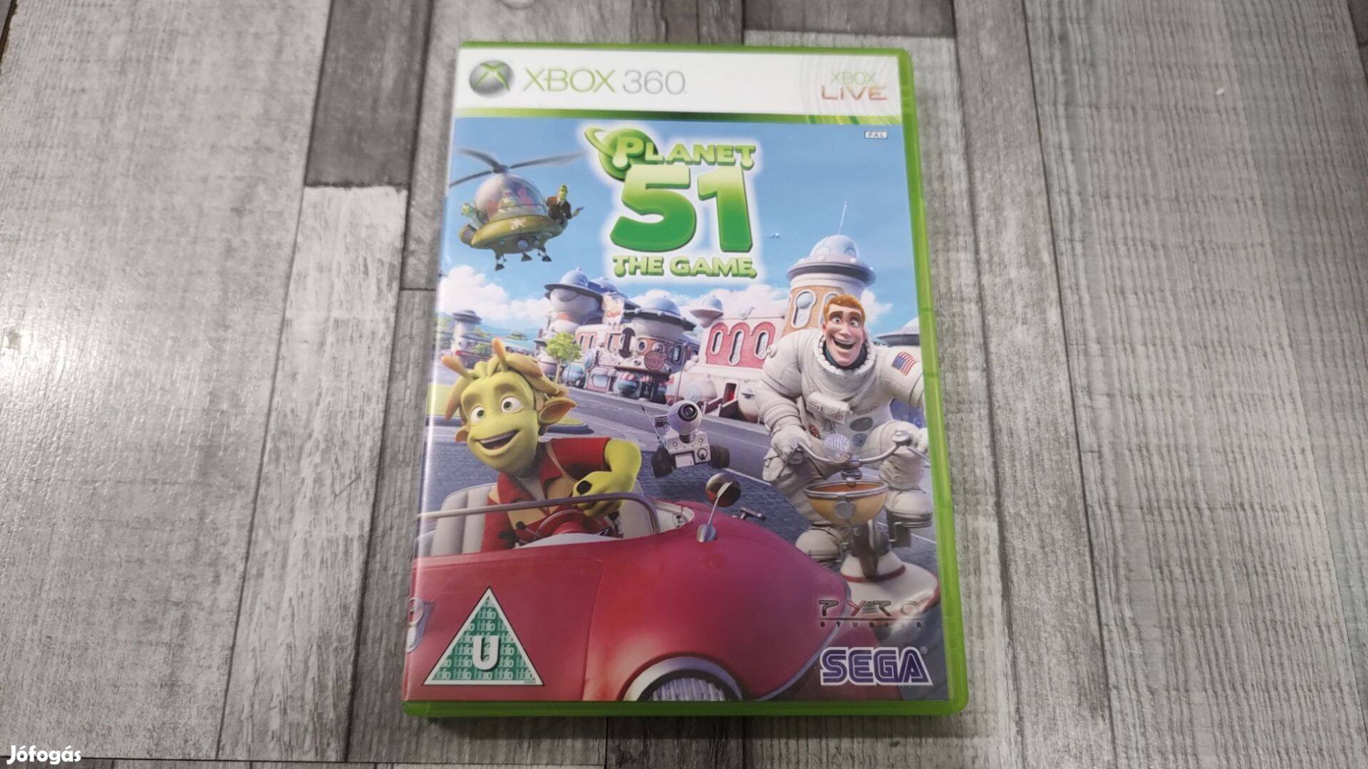 Top Xbox 360 : Planet 51 The Game - Ritka !