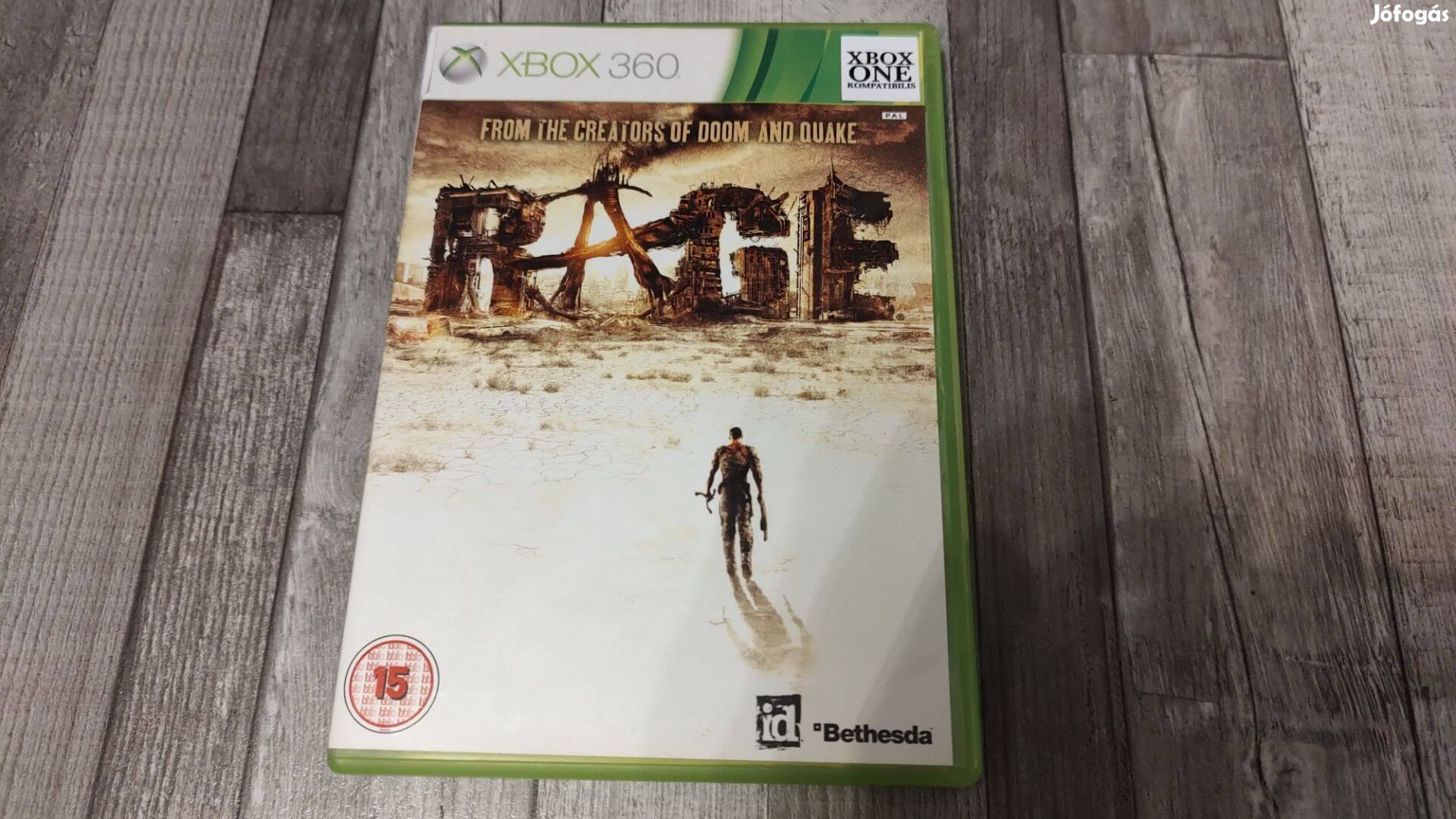 Top Xbox 360 : Rage - Xbox One És Series X Kompatibilis !