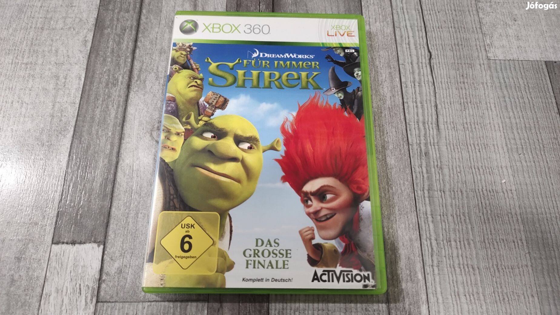 Top Xbox 360 : Shrek Forever After - Ritka !
