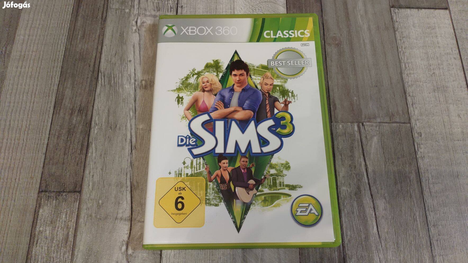 Top Xbox 360 : Sims 3 - Ritka !