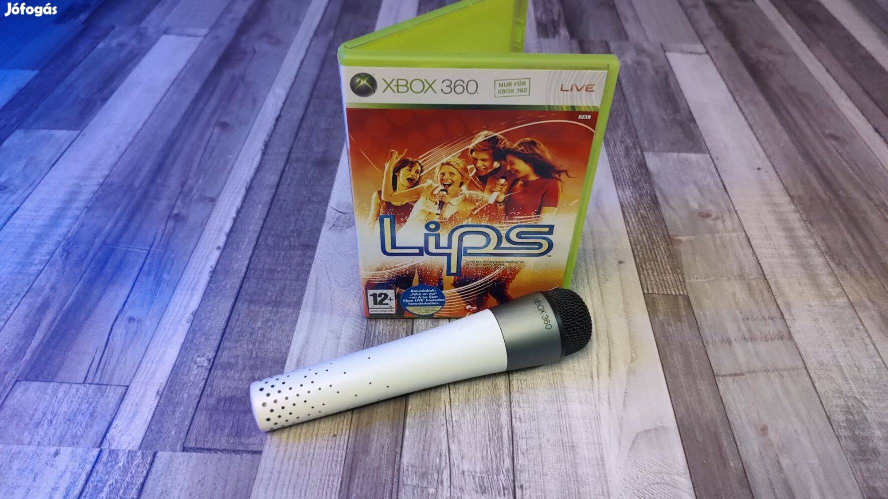 Top Xbox 360 : Vezeték Nélküli Karaoke Mikrofon + Lips Játékszoftver