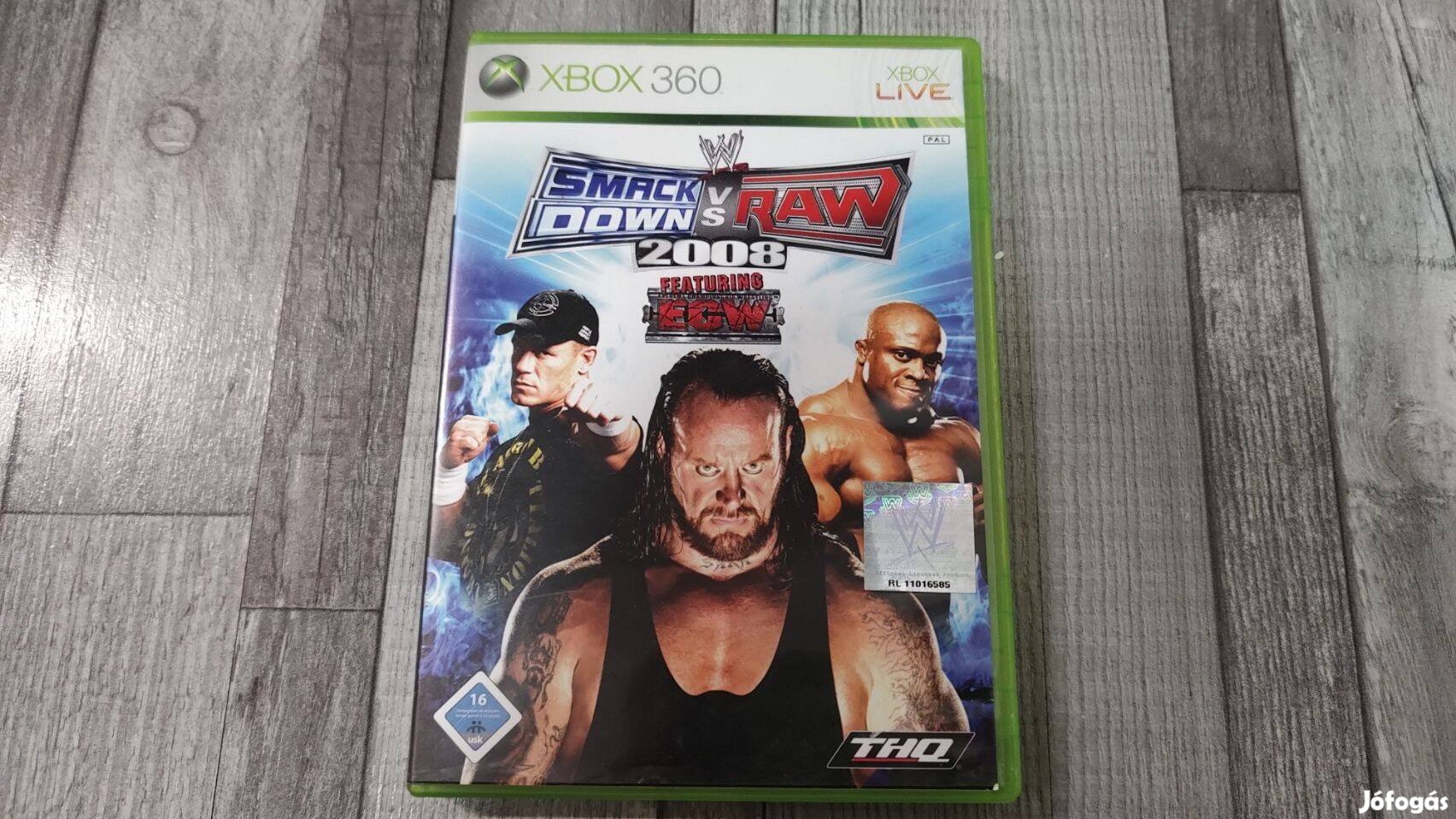 Top Xbox 360 : WWE Smackdown Vs Raw 2008