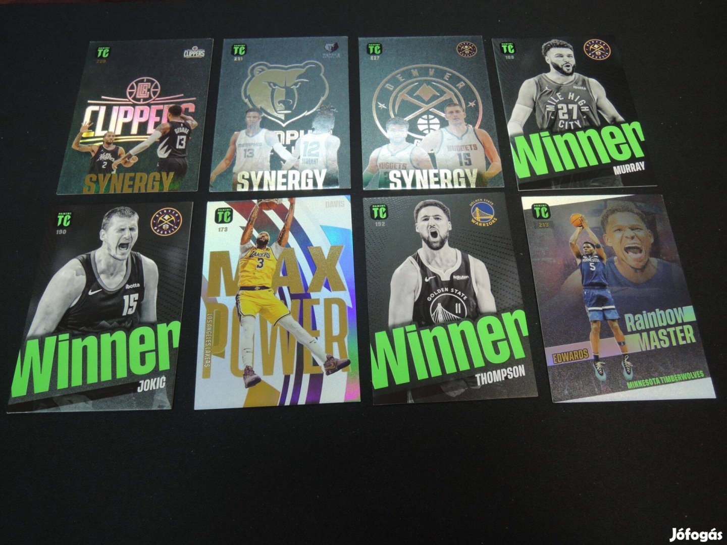 Top class NBA 2024 kártyák