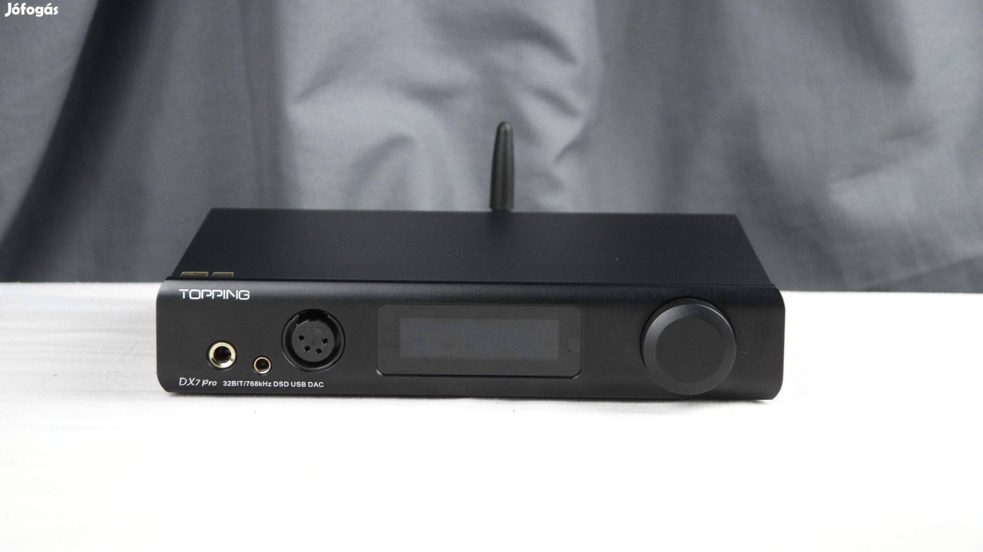 Topping DX7 pro DAC és fejhallgató erősítő