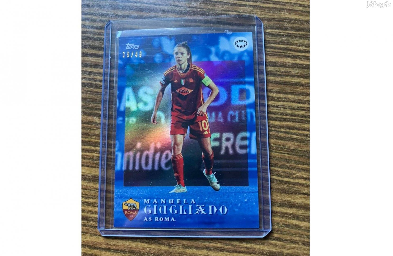 Topps Aitana Bonmati Platinum Set - Manuela Giugliano /49 - AS Roma