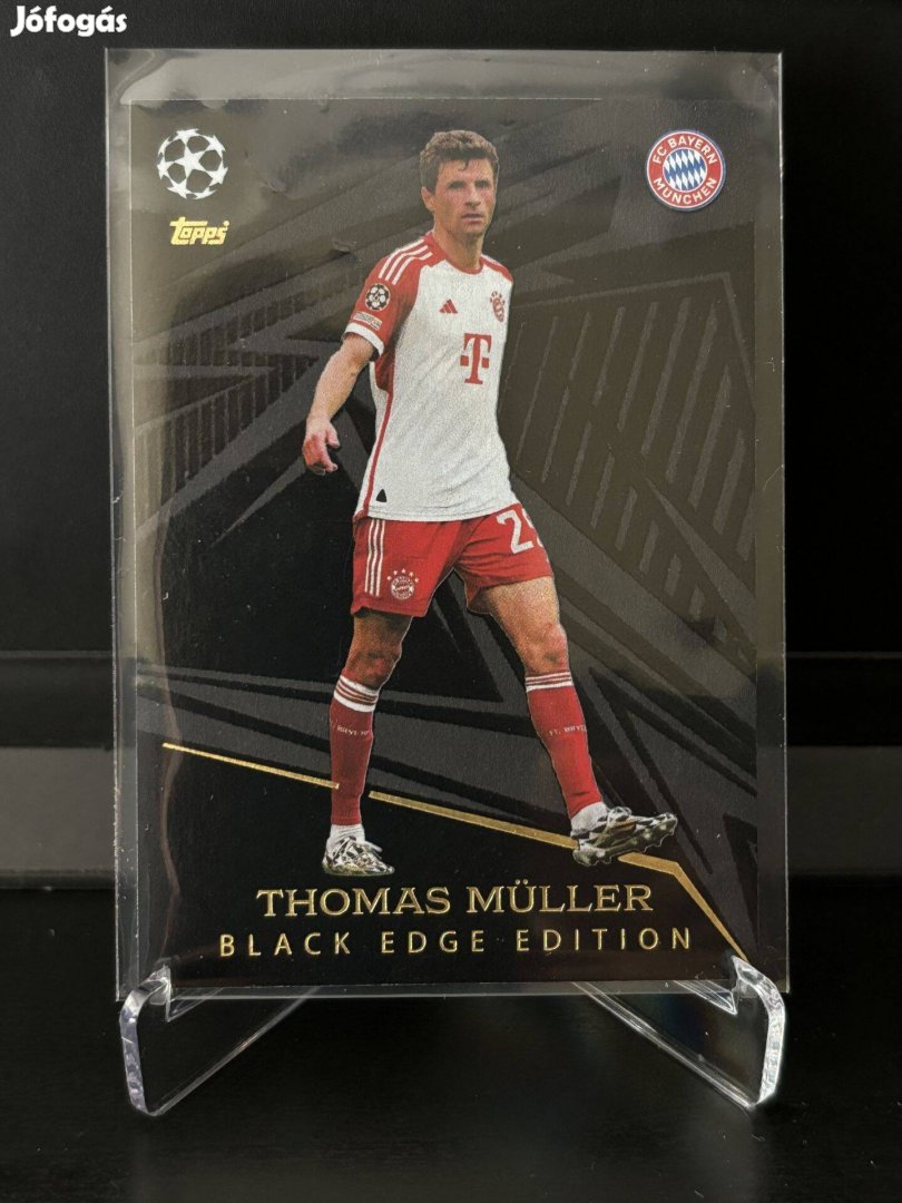 Topps Black Edge Edition Thomas Müller kártya