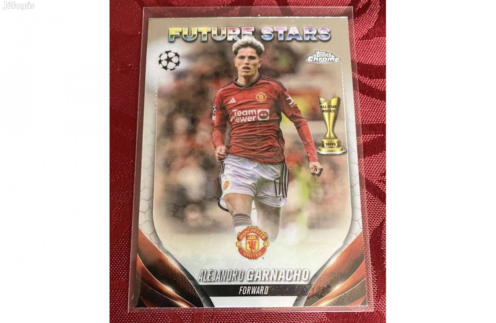 Topps Chrome 2023-24 - Alejandro Garnacho Future Stars - Manchester Un