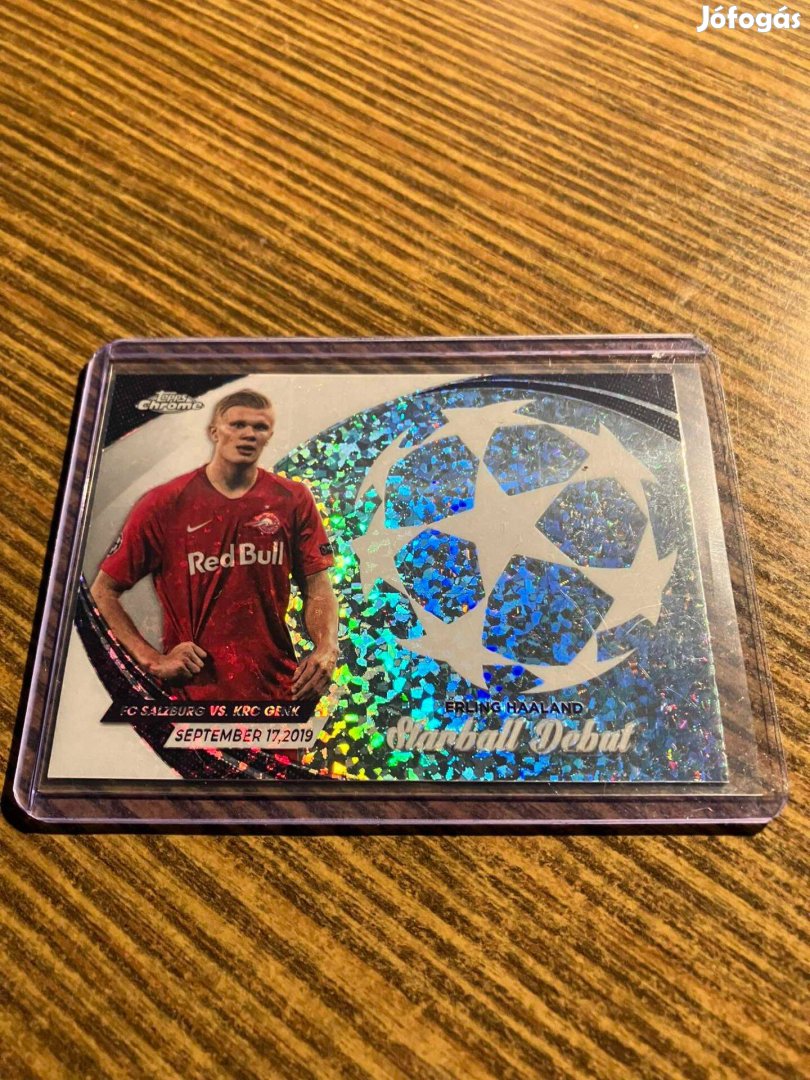 Topps Chrome 2024 - Erling Haaland - Starball Debut - Salzburg