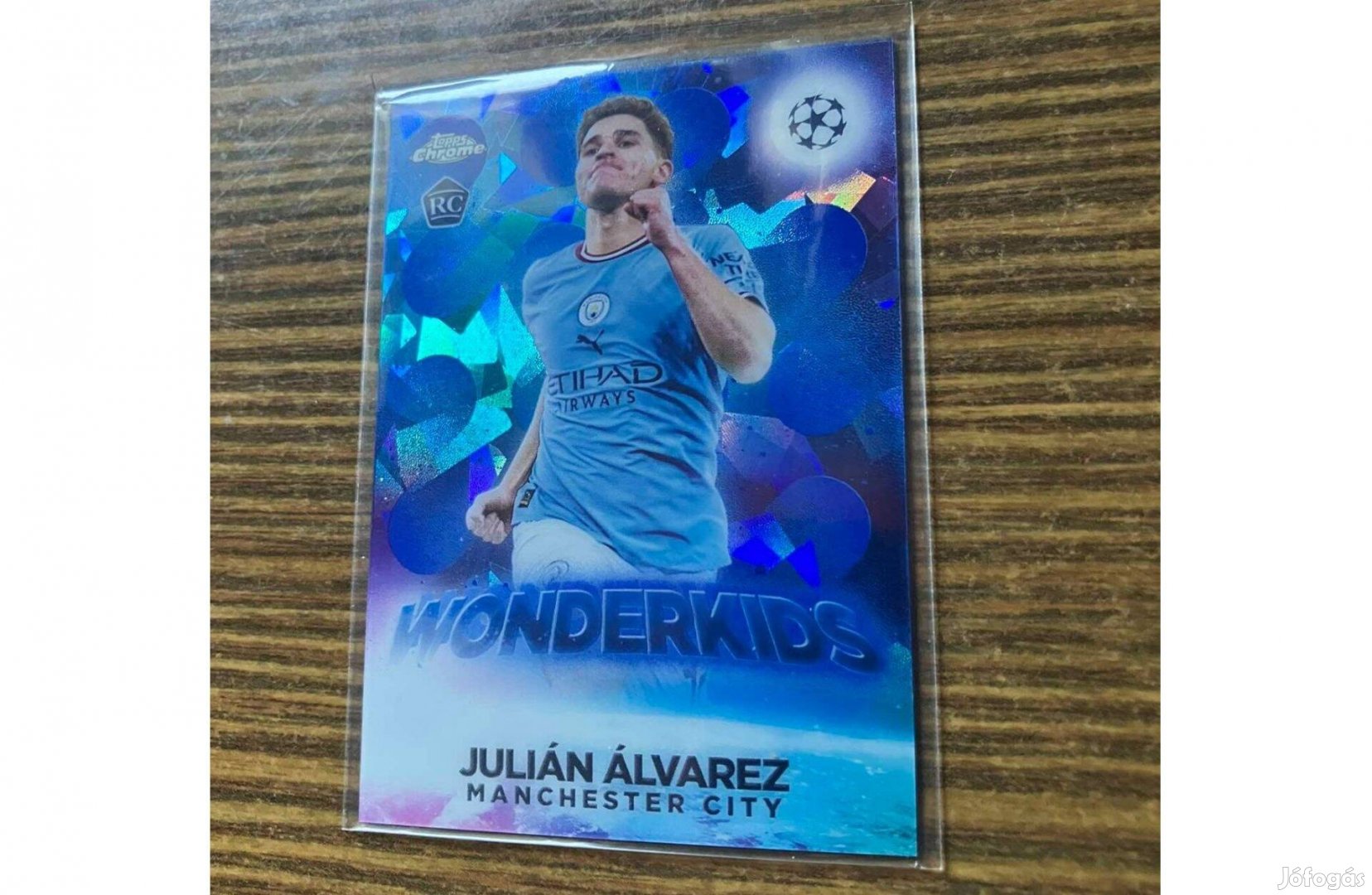 Topps Chrome UCL Sapphire Edition - Julian Alvarez Wonderkids RC