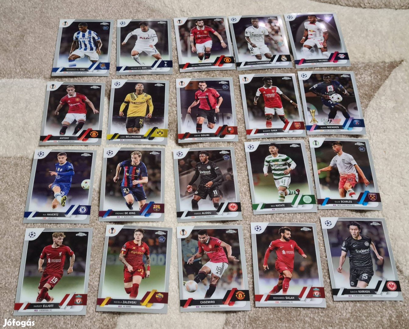 Topps Chrome UEFA Club Competitions 22-23 Lot