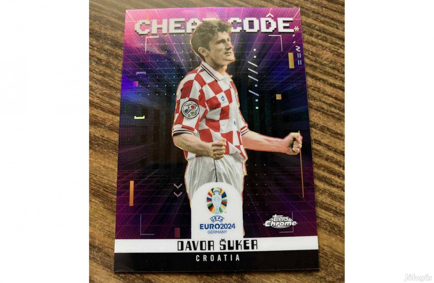 Topps Chrome UEFA Euro 2024 - Davor Suker - Cheat Code -