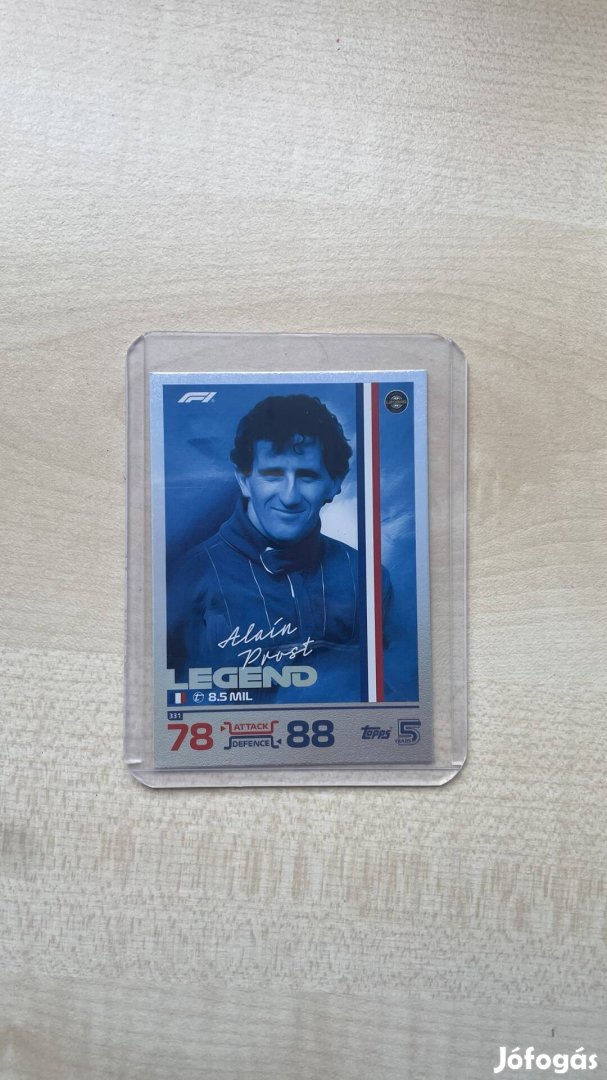 Topps F1 Alain Prost 