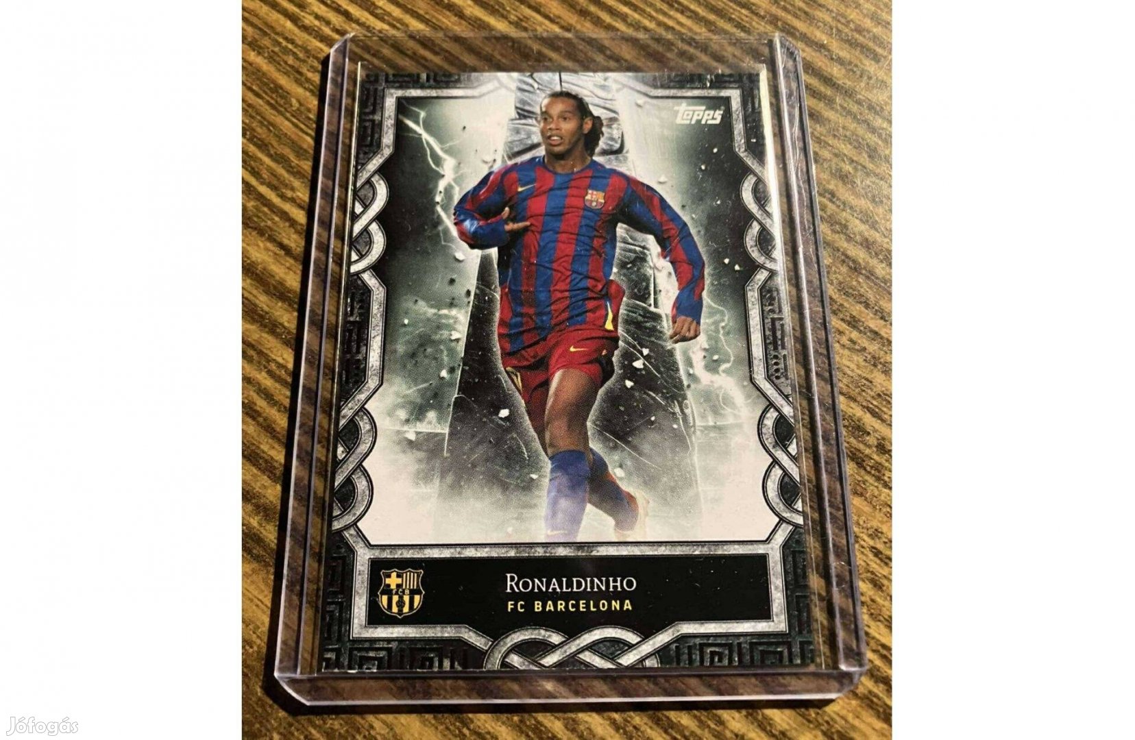 Topps FC Barcelona Fan Set 2024/2025 - Ronaldinho - Monolith Insert