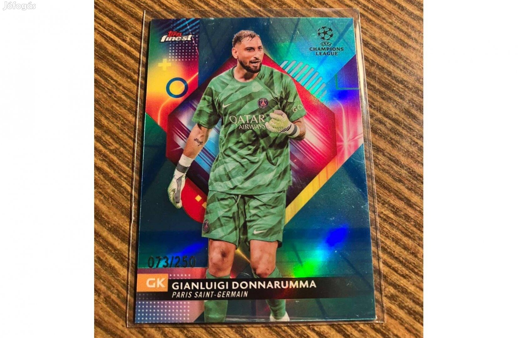 Topps Finest UCC 2023/24 - Gianluigi Donnarumma /250 - PSG