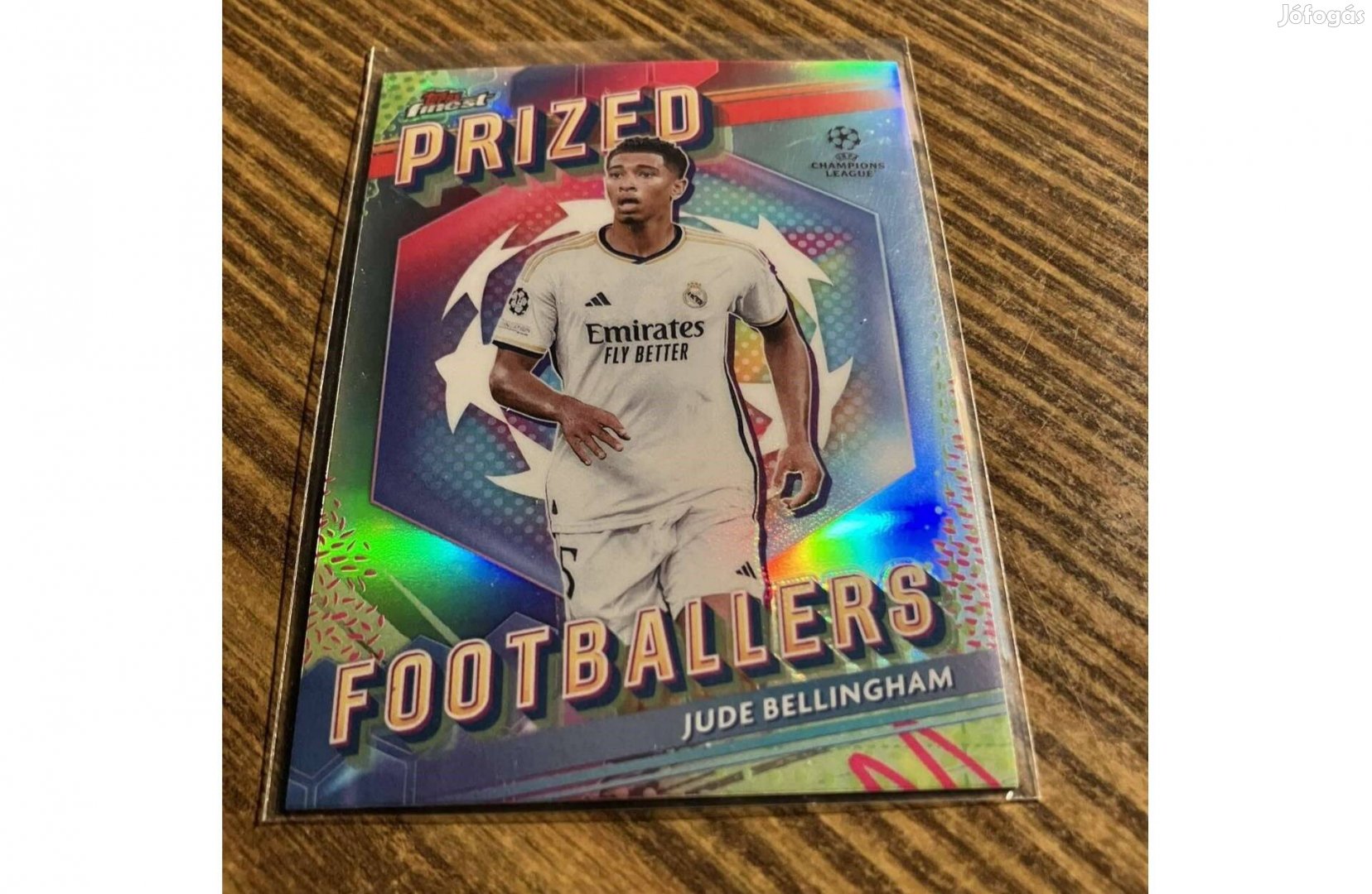 Topps Finest UCC 2023-24 - Jude Bellingham - Prized Footballers - Real