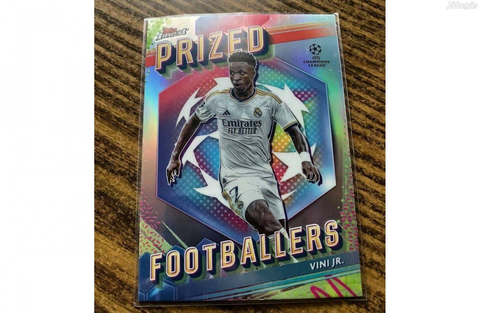 Topps Finest UCC 2023/24 - Vini JR. - Prized Footballers - Real Madrid