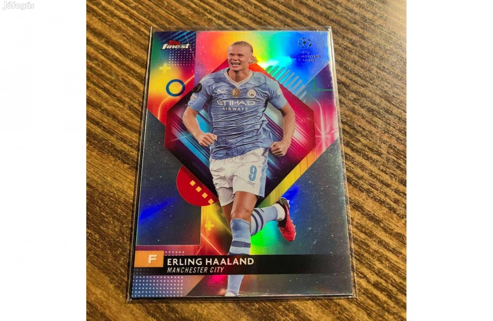 Topps Finest UEFA 2023-24 - Erling Haaland - Refractor