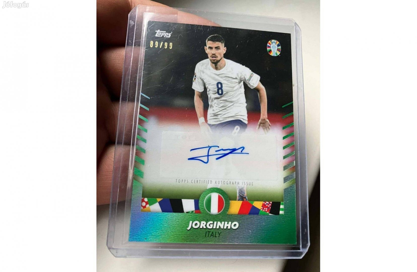 Topps Jose Mourinho Curated Set - Jorginho /99 Autograph - Italy