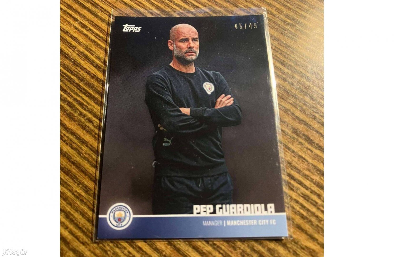 Topps Manchester City Set - Pep Guardiola /49