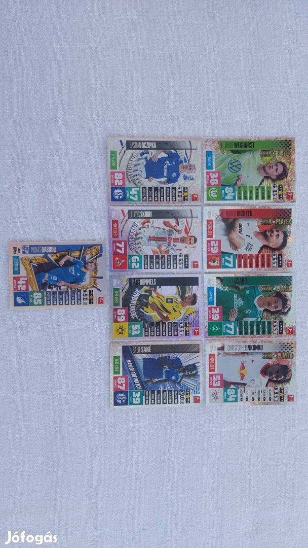 Topps Match Attax 2020-2021 Bundes Liga kártyák