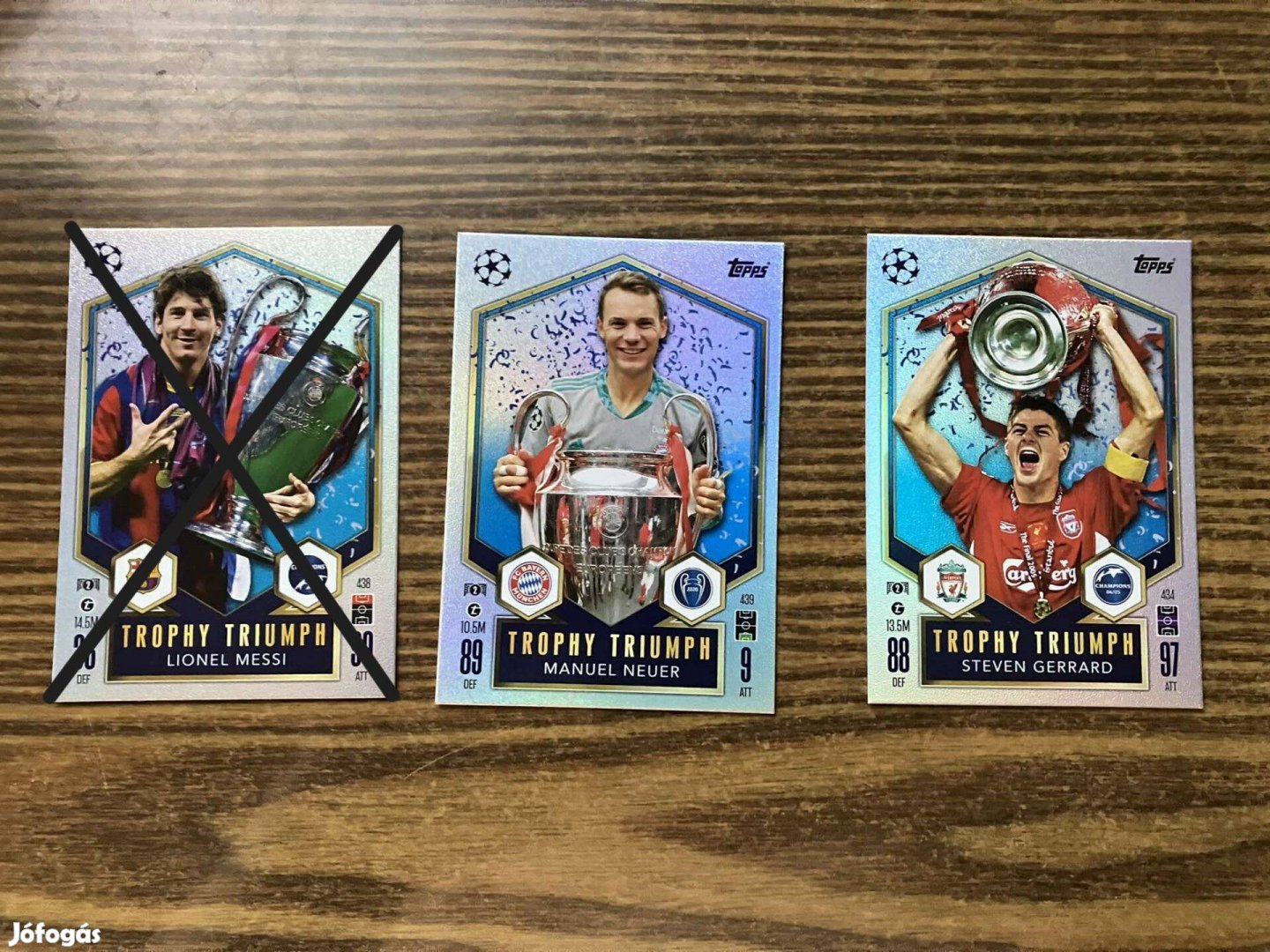 Topps Match Attax 2024/25 - Trophy Triumph kártyák